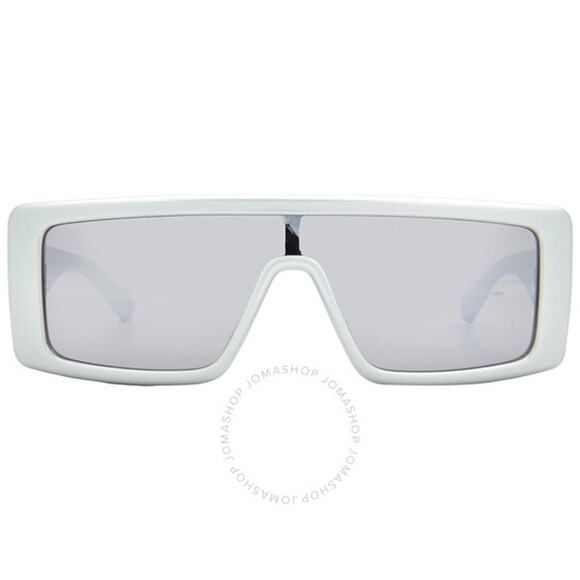 💎✨NEW WITH  TAG✨💎Calvin Klein  Silver Browline Unisex Sunglasses - Picture 2 of 4